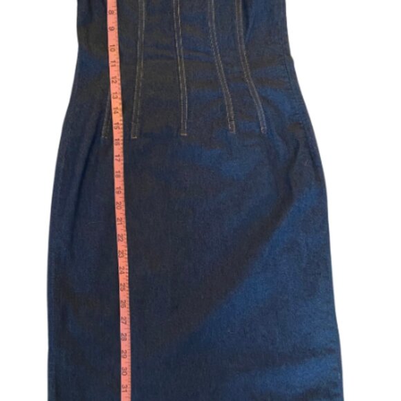 Dolce&Gabbana stretch denim dress - Picture 5 of 9